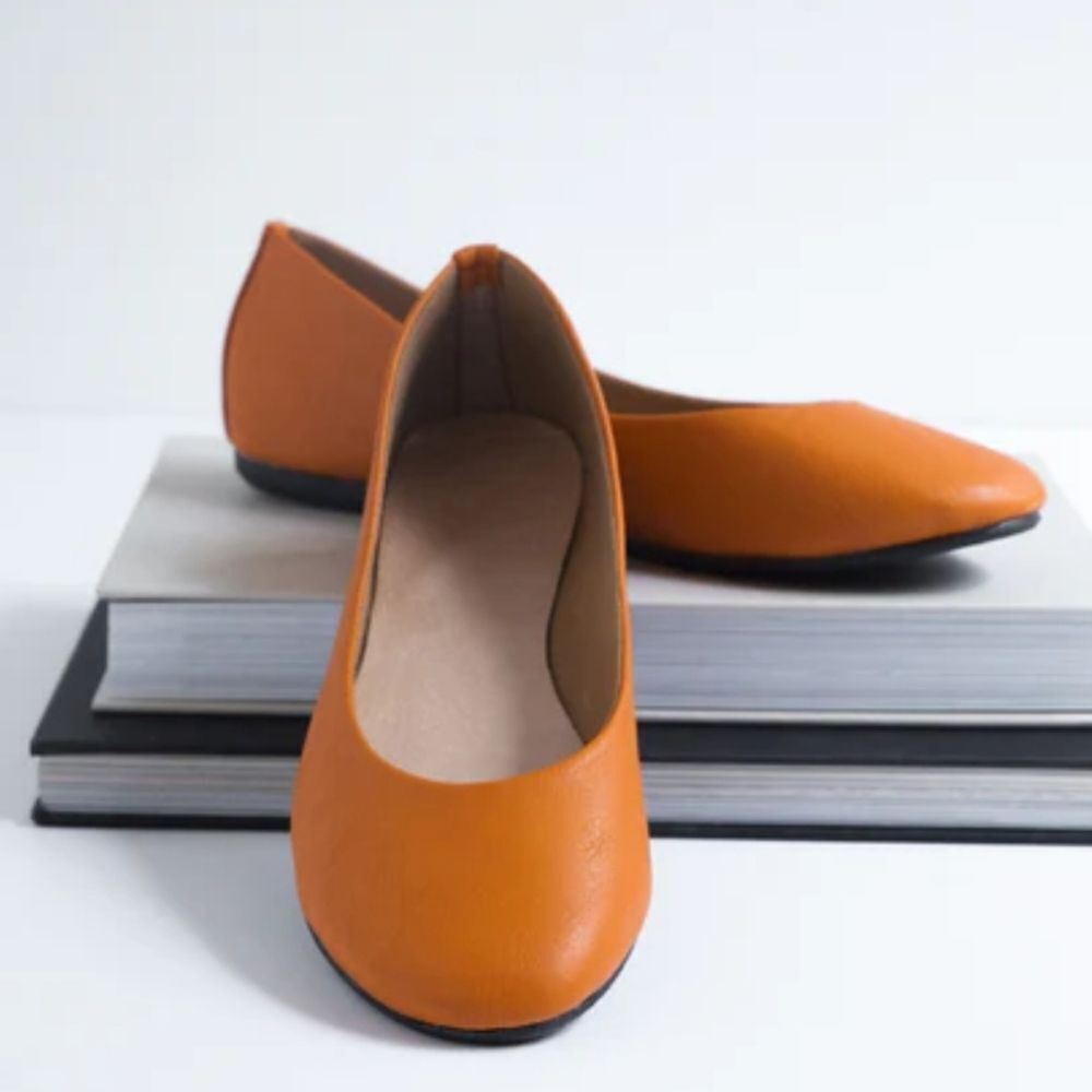 BRAND NEW HERSTYLE SLIP-ON WOMEN"S BALLET FLAT SHOE